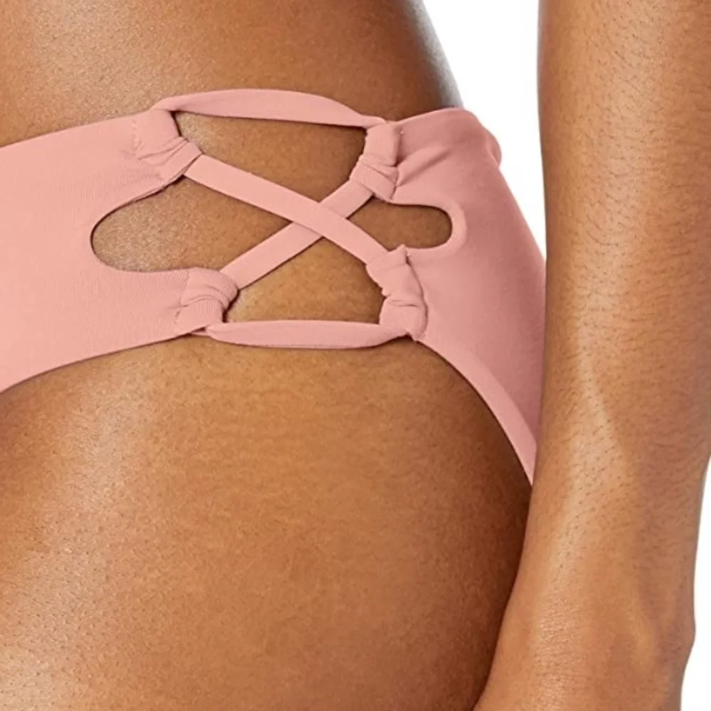 ROXY Beach Classics Lace Up Full Swimsuit Bottoms